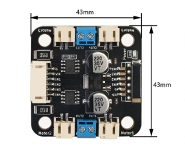 L298N DC Motor Driver Module PH2.0 Programmable Stepper Motor Controller for Robot/Smart Car